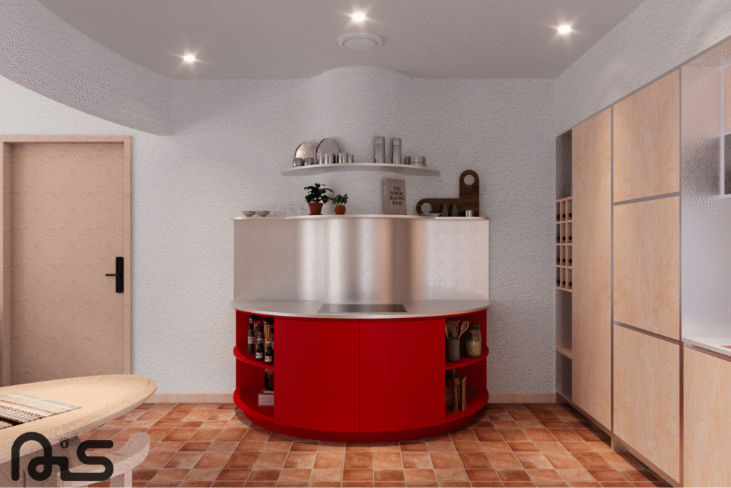 thiet ke can ho chung cu the curve nais design 2