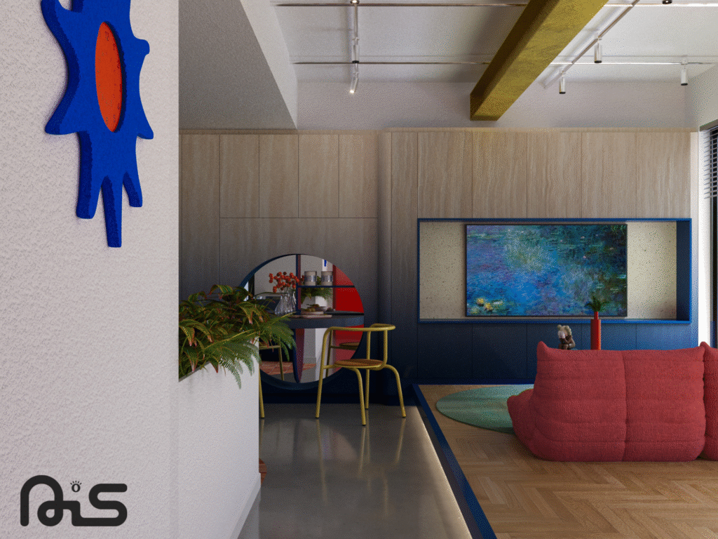 thiet ke can ho chung cu the la la light nais design 3