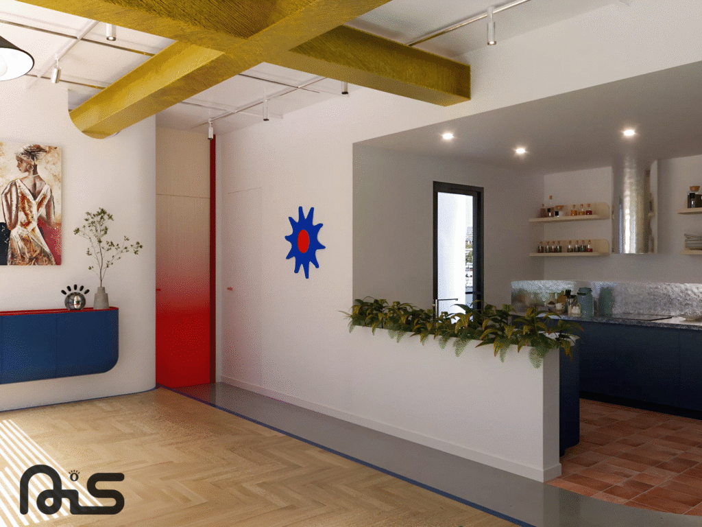 thiet ke can ho chung cu the la la light nais design 7