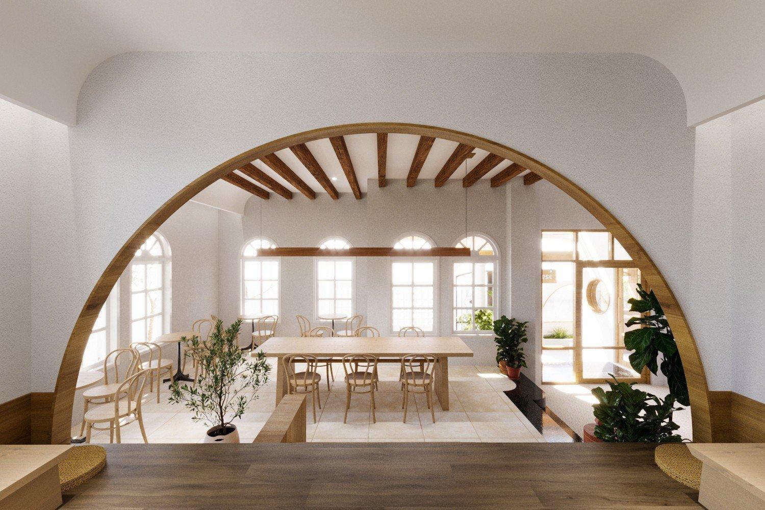 thiet ke quan cafe marie coffee nais design 3