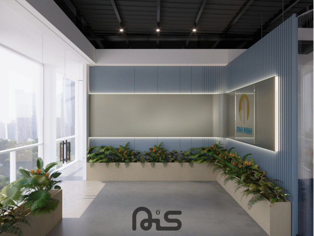 The BM Office 4 thiet ke van phong bm office nais design 2