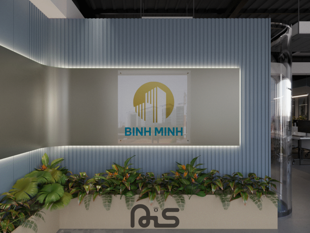 The BM Office 3 thiet ke van phong bm office nais design 3