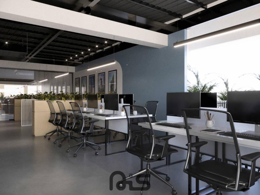 The BM Office 5 thiet ke van phong bm office nais design 4