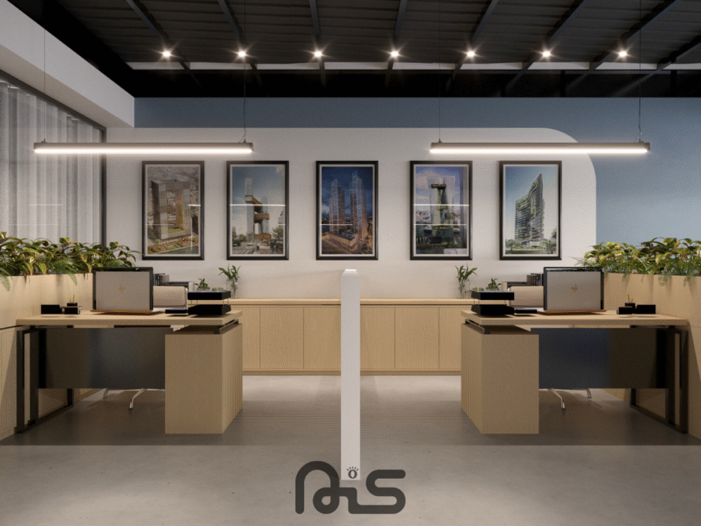 The BM Office 6 thiet ke van phong bm office nais design 5
