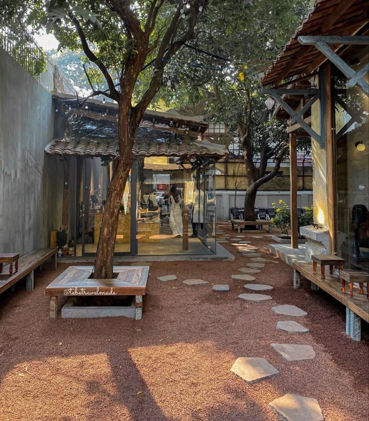 Thiết kế quán cà phê sân vườn