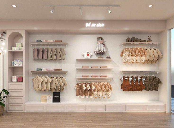 #1 Thiết Kế Shop Mẹ Và Bé Đẹp - Giải Pháp Tăng Doanh Thu 7 Thiết kế shop mẹ và bé nhỏ