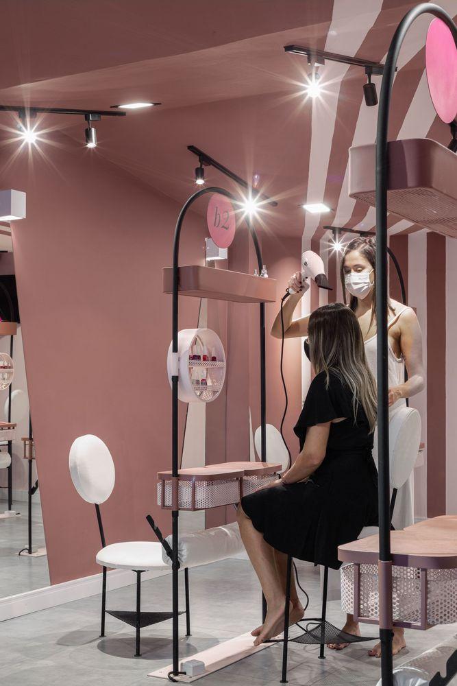 #1 Thiết Kế Tiệm Nail Nổi Bật Thu Hút Khách Hàng 2 Thiết kế tiệm nail Hàn Quốc - Nais Design