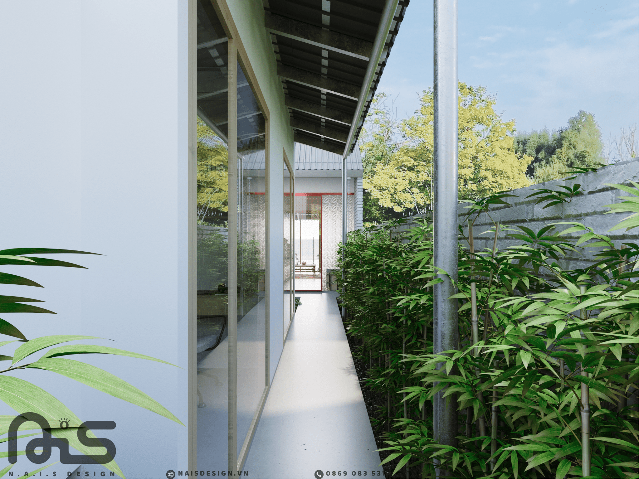 thiet ke nha cap 4 tay ninh retreat home nais design 11