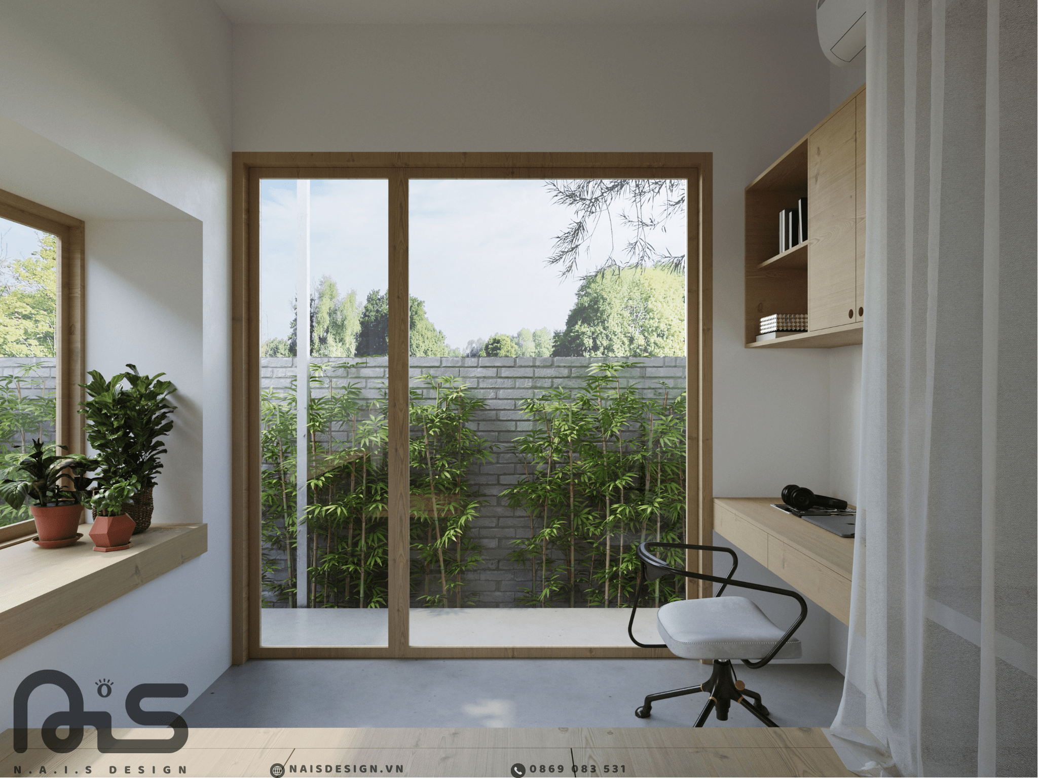 thiet ke nha cap 4 tay ninh retreat home nais design 13