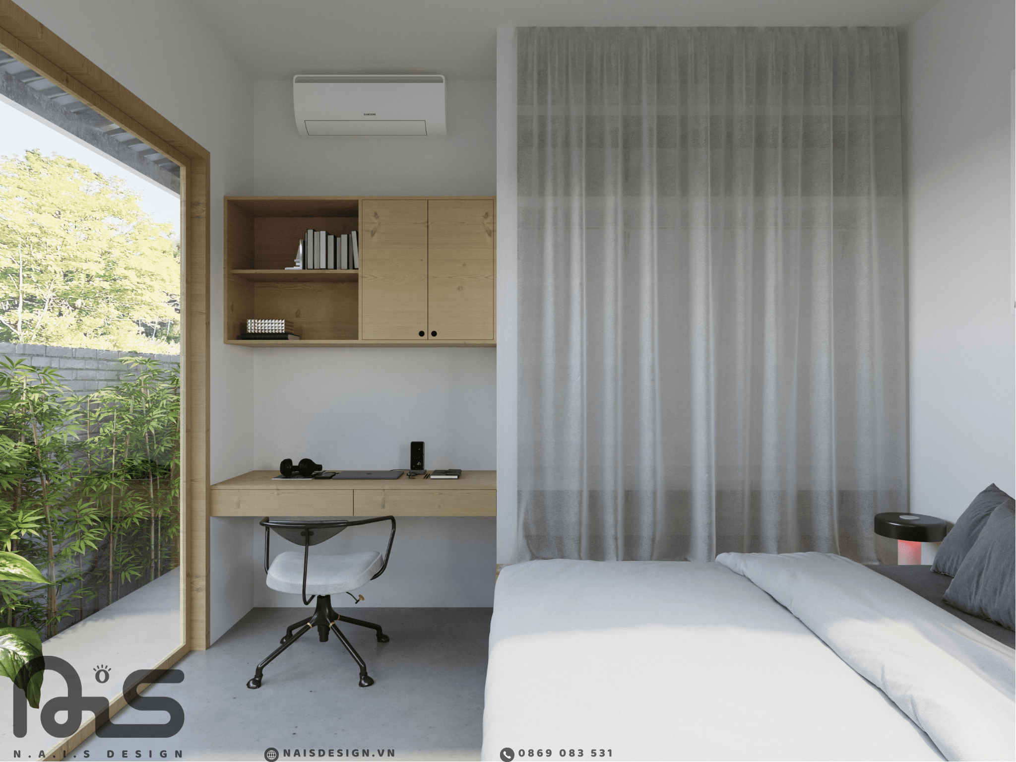 thiet ke nha cap 4 tay ninh retreat home nais design 14