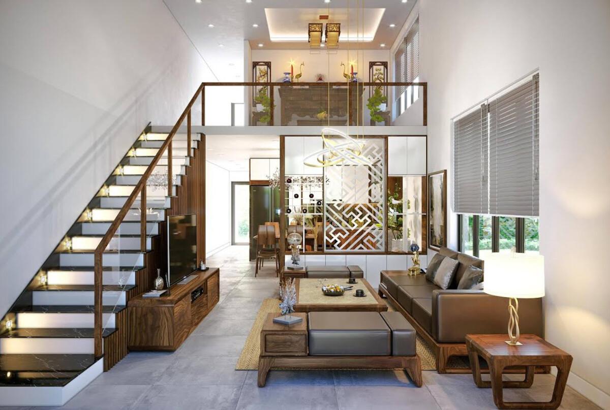 Top 10 mẫu bản vẽ nhà cấp 4 2 phòng ngủ đẹp, tiện nghi và tiết kiệm chi phí 3 Nhà cấp 4 có gác lửng