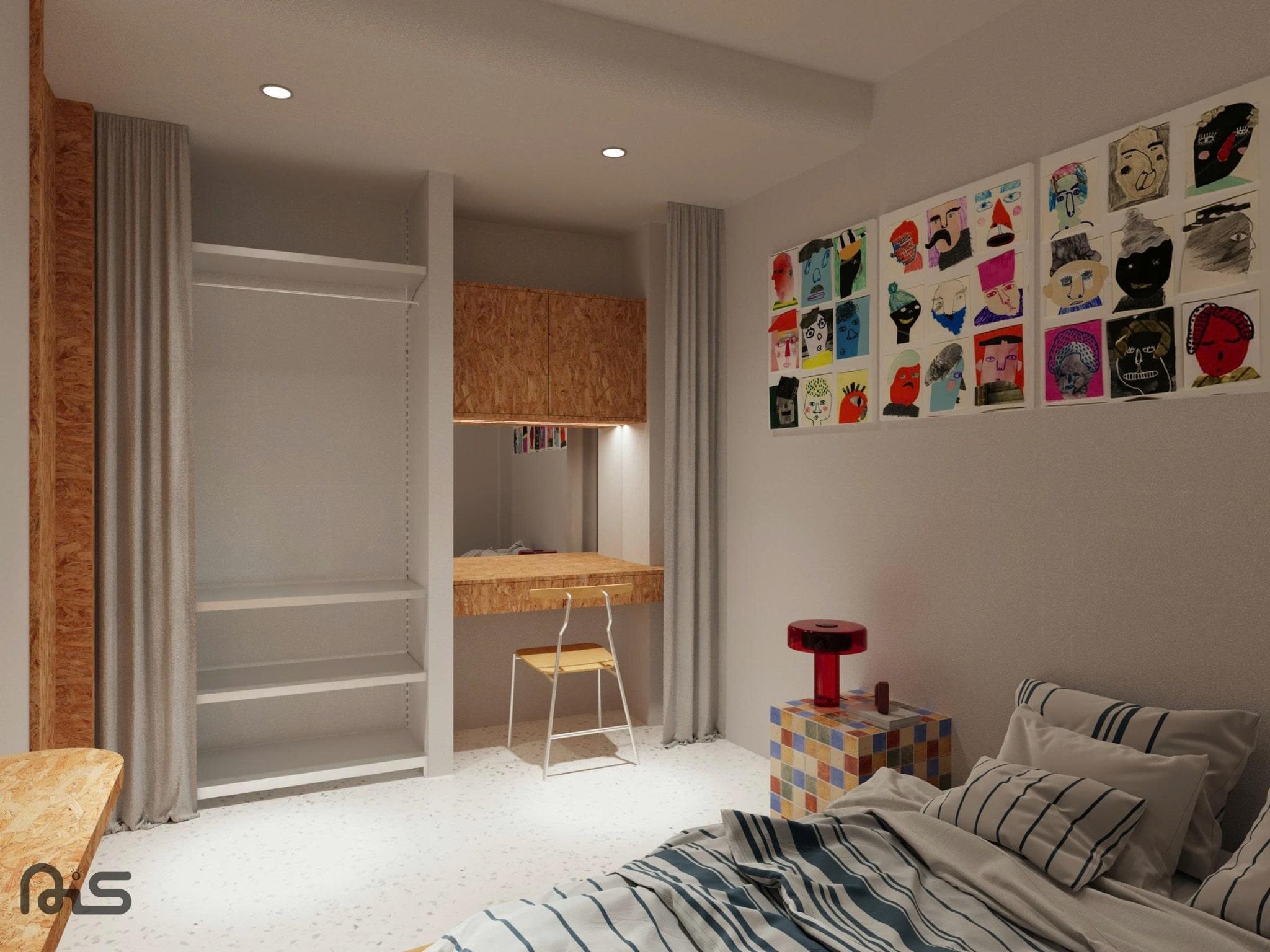 Thu Duc DS1 Home 34 thiet ke phong ngu naisdesign min