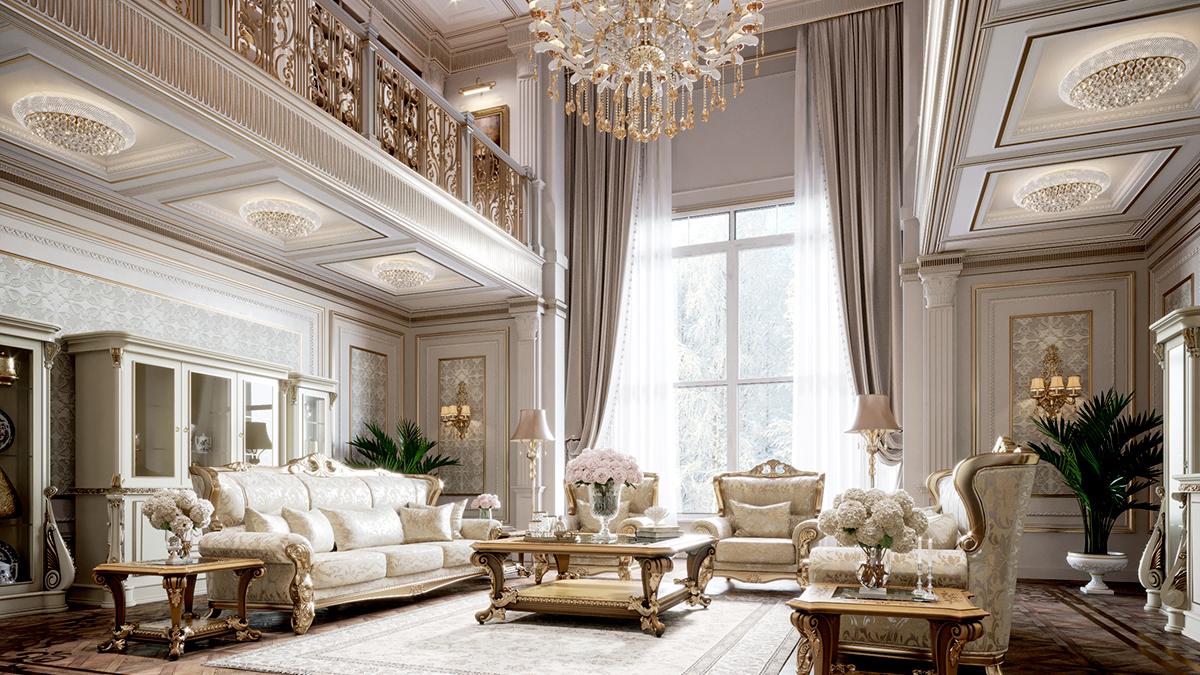 Thiết kế nội thất biệt thự – Dịch vụ trọn gói chuyên nghiệp tại NAIS DESIGN 3 Thiết kế nội thất biệt thự tân cổ điển