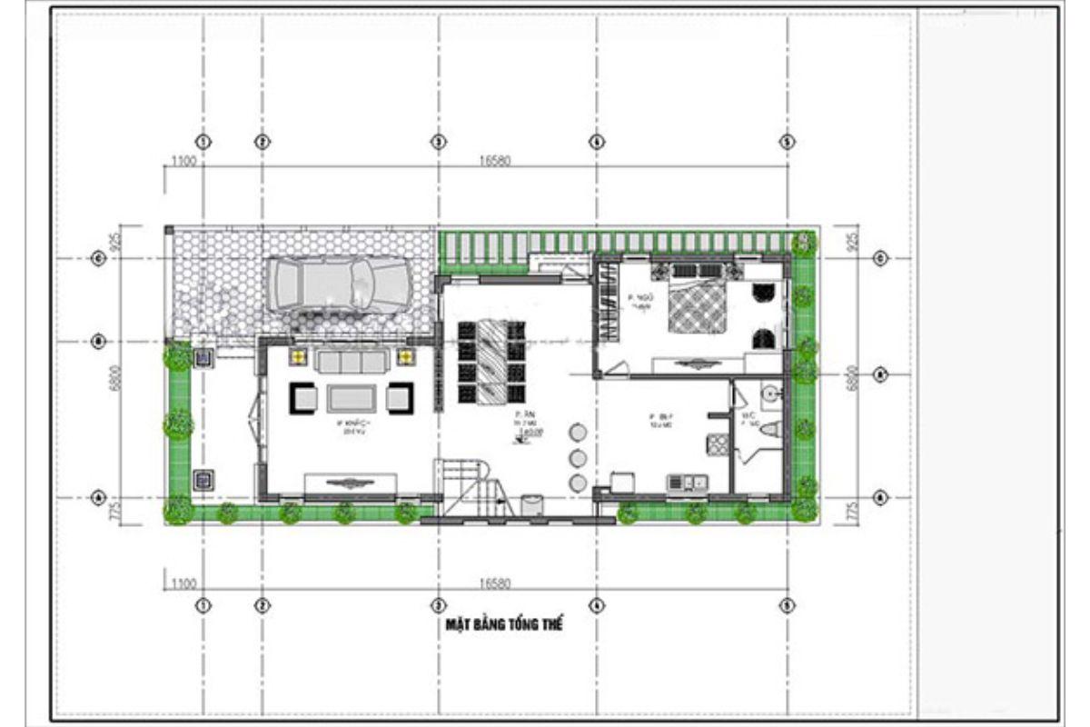 Bản vẽ nhà cấp 4 3 phòng ngủ 7x15 – Giải pháp tối ưu cho gia đình Việt 3 bản vẽ nhà cấp 4 3 phòng ngủ 7x15