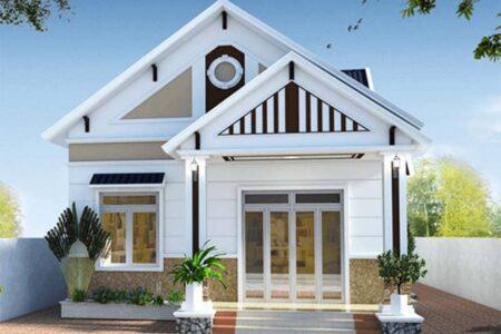 bản vẽ nhà cấp 4 3 phòng ngủ 7x15