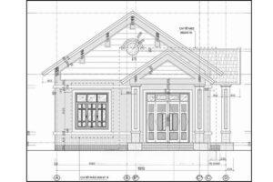 bản vẽ nhà mái thái
