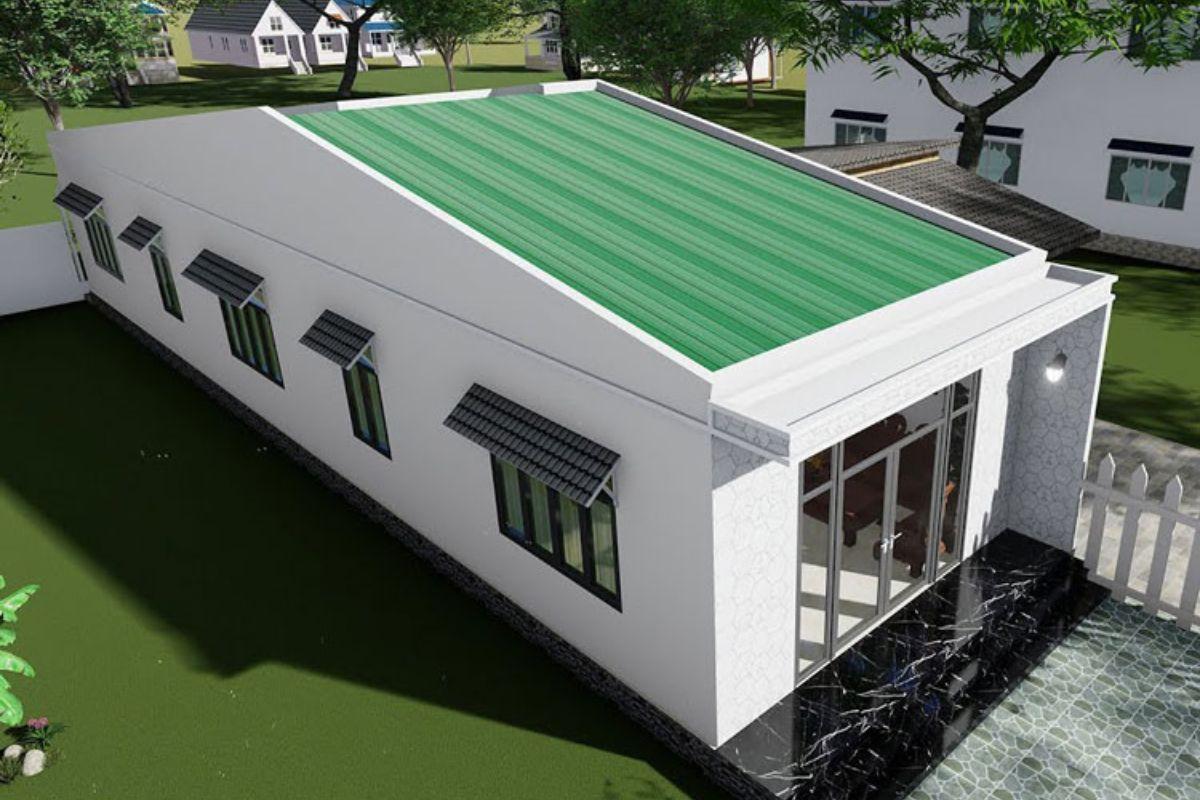 Các kiểu mái nhà ống đẹp 4 các kiểu mái nhà ống đẹp