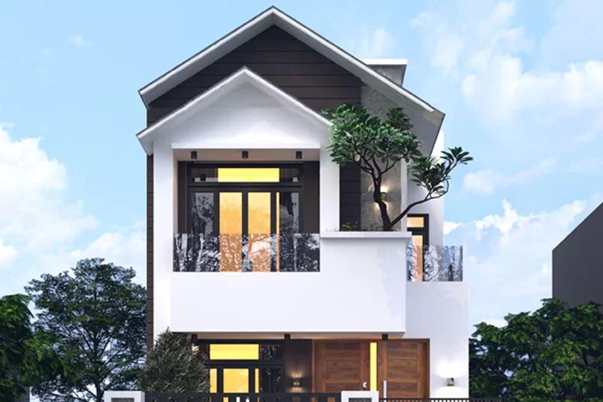 Các kiểu mái nhà ống đẹp 2 các kiểu mái nhà ống đẹp