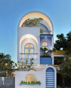 các kiểu mái nhà ống đẹp