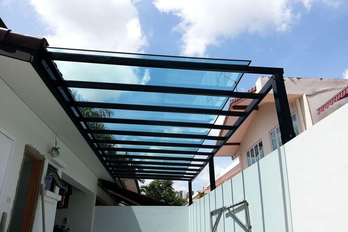 Các mẫu mái hiên đẹp được ưa chuộng 3 mái hiên đẹp