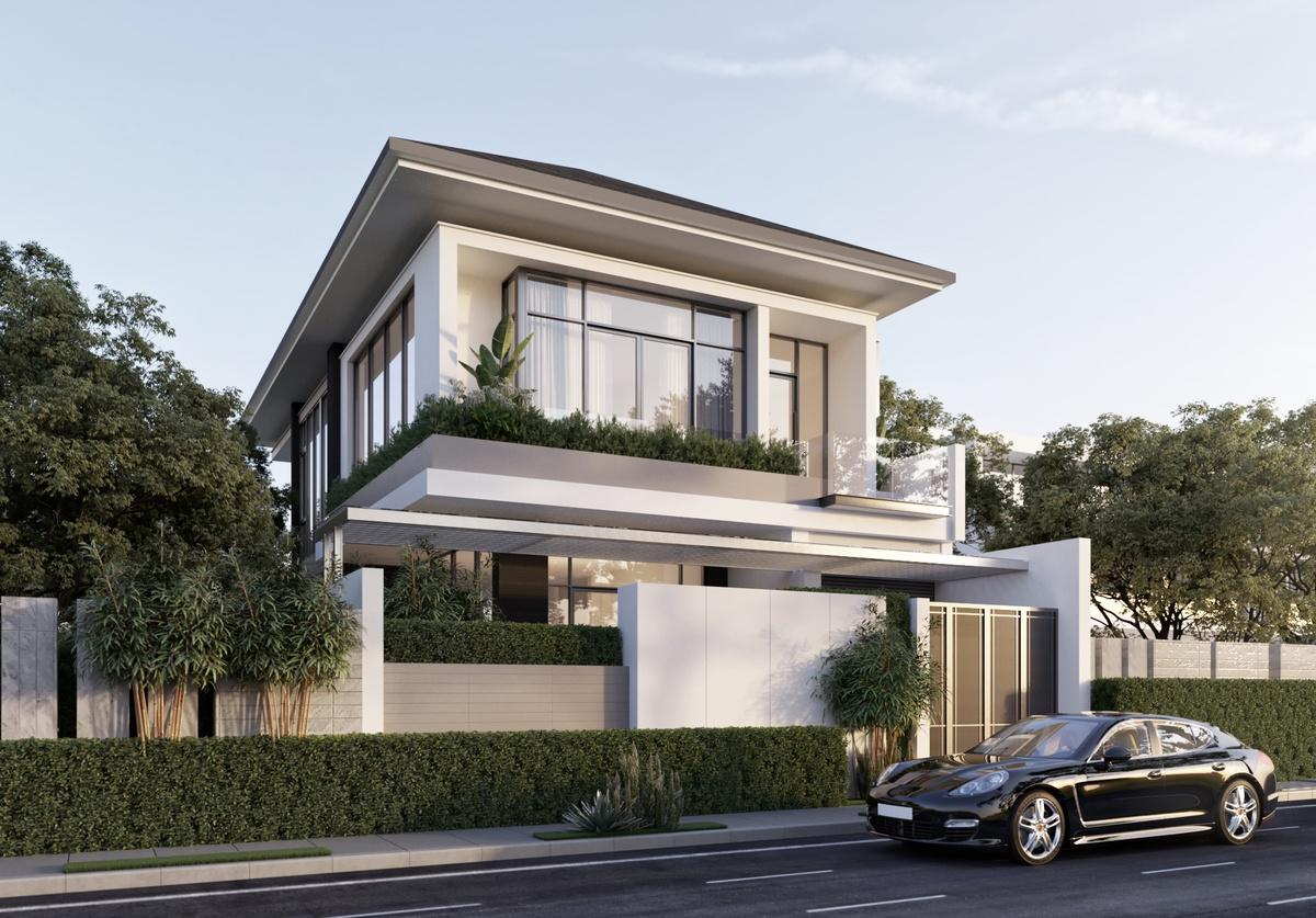 Các mẫu xây nhà kiểu villa đẹp, hiện đại và sang trọng 5 Mẫu villa đẹp sang trọng