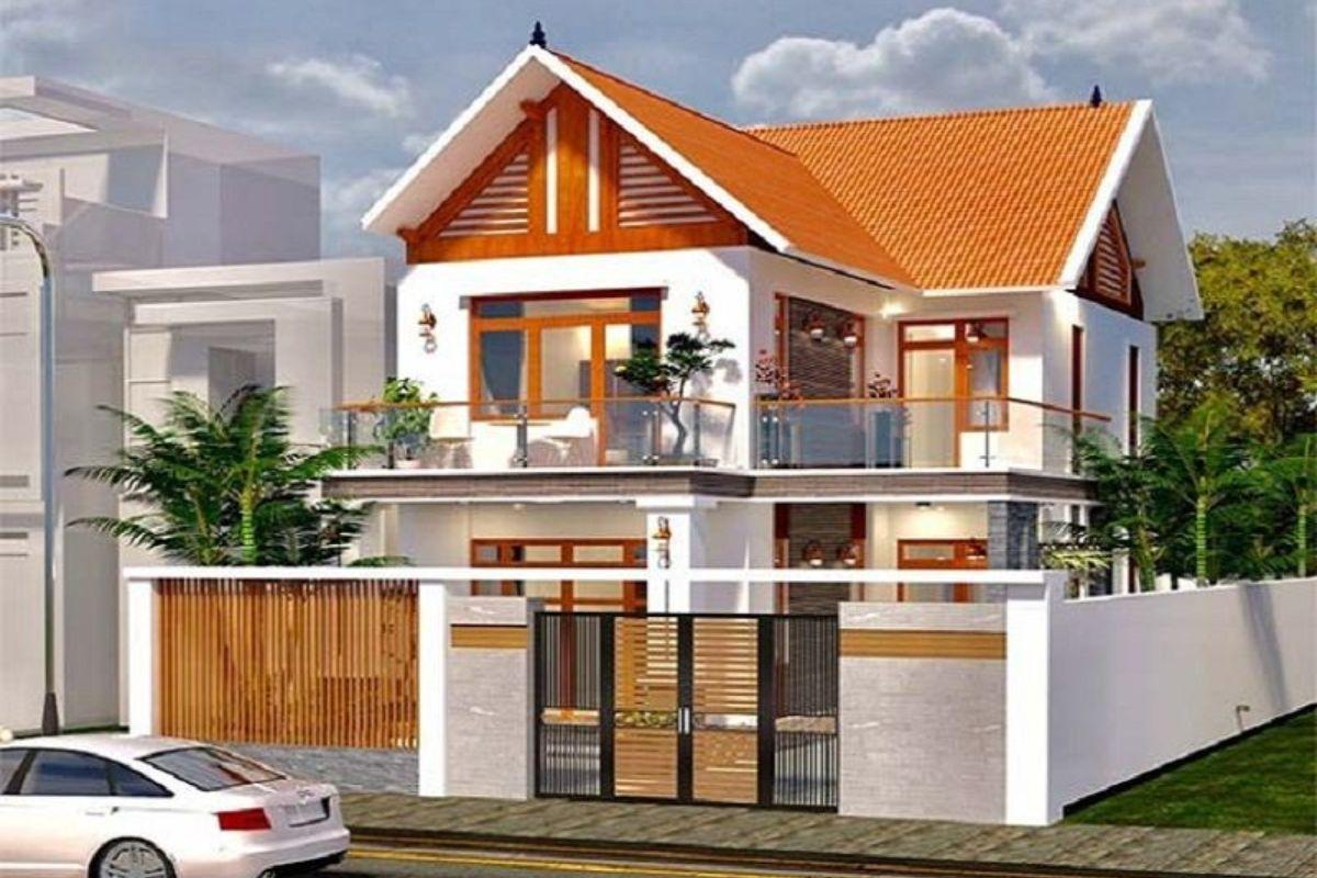 4 Mẫu Nhà Mái Ngói 2 Tầng Đẹp, Hiện Đại & Tiện Nghi 1 mẫu nhà mái ngói 2 tầng