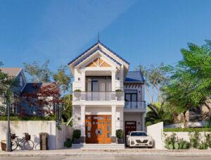 Mẫu nhà hai tầng giá rẻ