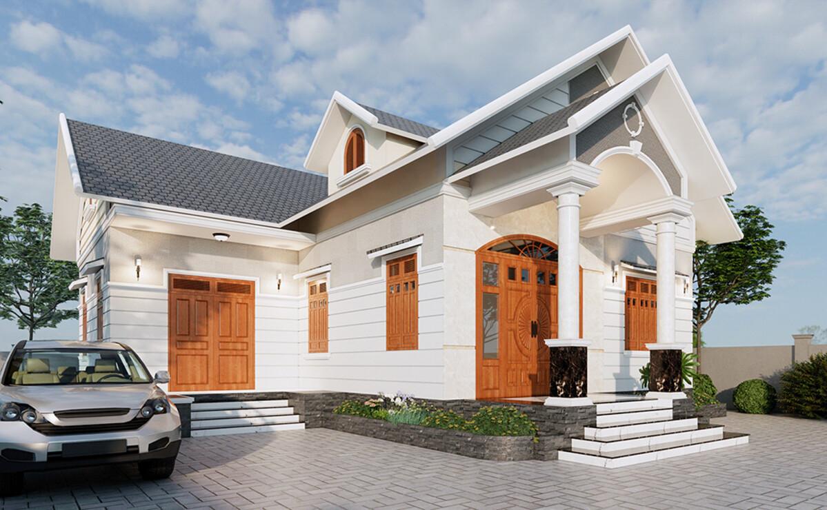 Dịch vụ thiết kế nhà cấp 4 – NAIS DESIGN 6 Mẫu nhà cấp 4 đẹp