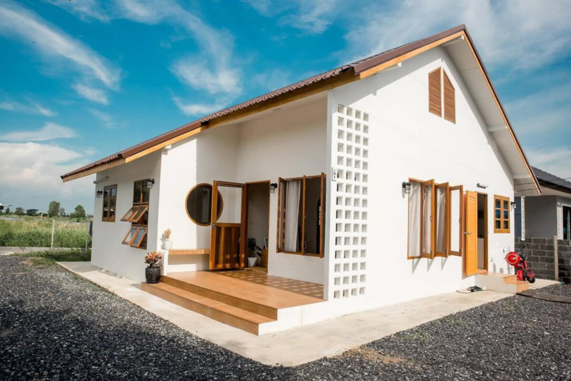 Gợi ý các mẫu xây nhà cấp 4 khoảng 150 triệu đẹp tiết kiệm 4 Mẫu nhà cấp 4 nông thôn truyền thống