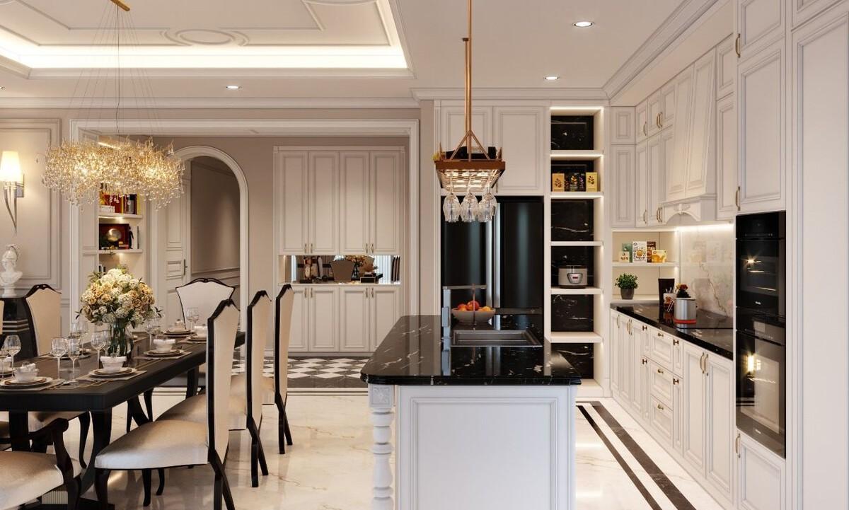 Thiết kế nội thất chung cư – Dịch vụ chuyên nghiệp từ NAIS DESIGN 3 Thiết kế nội thất chung cư phong cách cổ điển