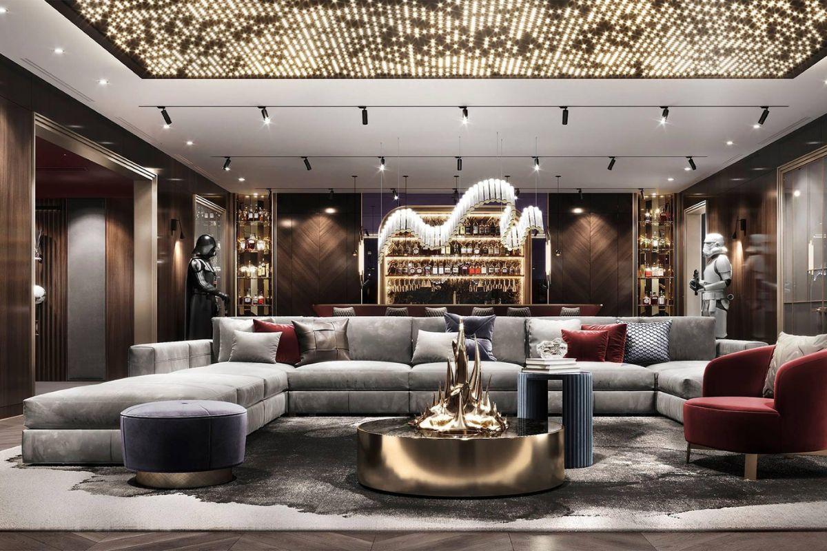 Các mẫu thiết kế nội thất luxury sang trọng và đẳng cấp 1 thiết kế nội thất luxury