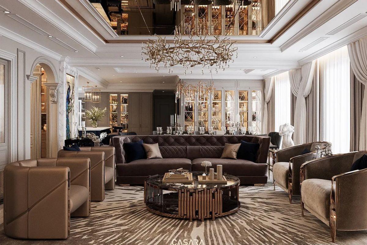 Các mẫu thiết kế nội thất luxury sang trọng và đẳng cấp 2 thiết kế nội thất luxury