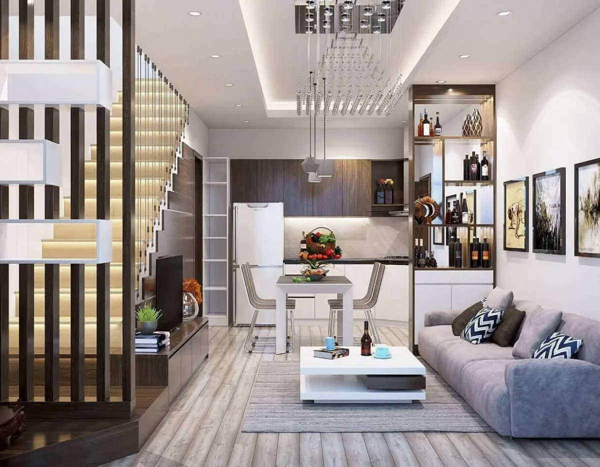 Dịch vụ thiết kế nội thất nhà phố – NAIS DESIGN 2 Thiết kế nội thất nhà phố hiện đại