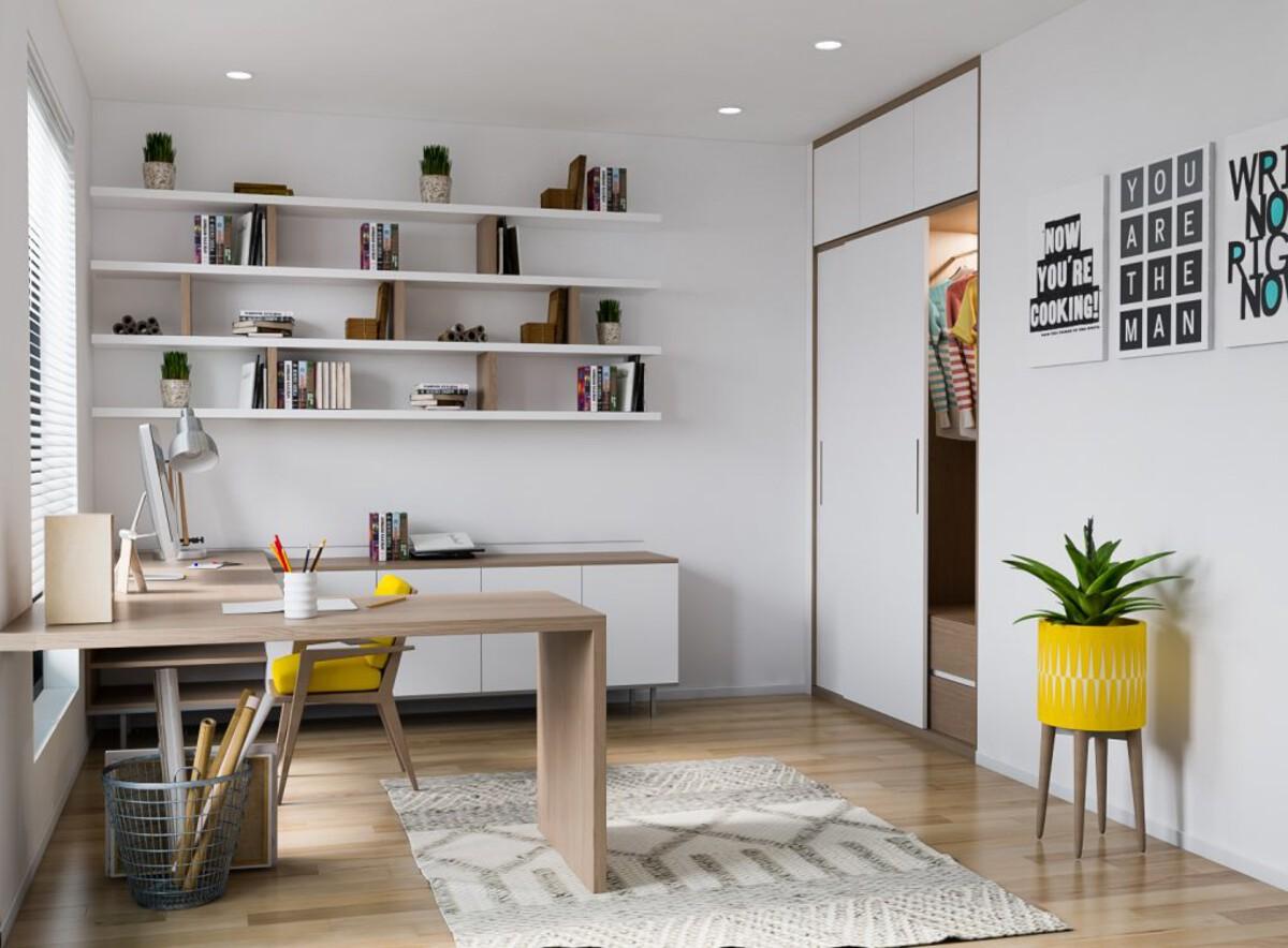 Các mẫu thiết kế nội thất đẹp và xu hướng mới nhất hiện nay 9 Mẫu thiết kế nội thất văn phòng tại nhà